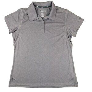 Champion Womens Grey Polo Shirt with Vapor Technology size 7 Juniors   JH1005